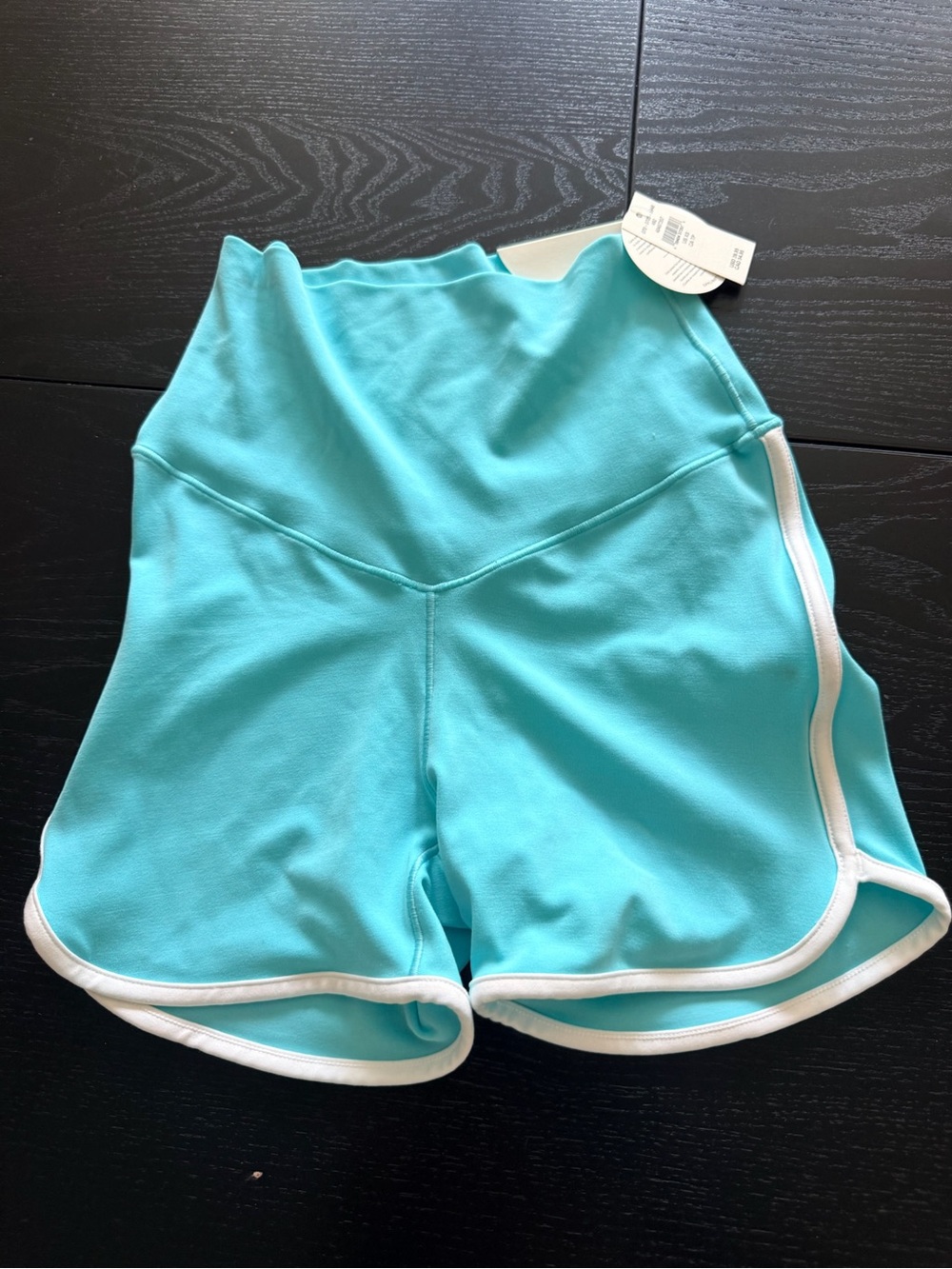 OFFLINE by Aerie Blue/White High-Rise Women’s Athletic Pull-On Shorts XS